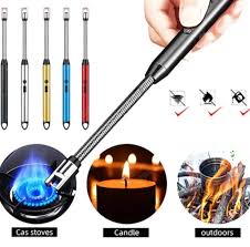 Buy 1 get 1 free 360° Electric Rechargeable Arc Lighter | Kitchen Electric Lighter Type C